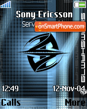 Animated S Logo theme screenshot