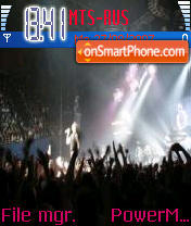 Capture d'écran Depeche Mode 01 thème