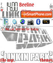 Скриншот темы Linkin Park 03