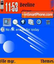 FM theme screenshot