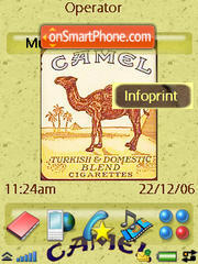 Camel 01 tema screenshot