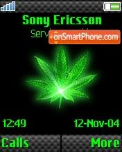 Marijuana 03 theme screenshot