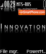 Capture d'écran Innovation thème