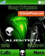 Alientech tema screenshot