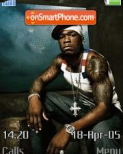 50 Cent 06 theme screenshot