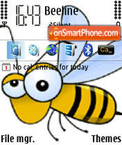 Beeline 01 tema screenshot