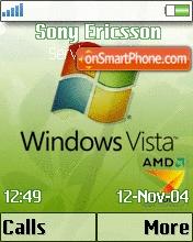 Capture d'écran AMD Vista thème