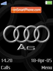Audi A6 tema screenshot