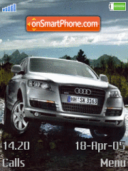 Audi Q7 Animated es el tema de pantalla