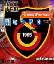 Galatasaray Sports Club theme screenshot
