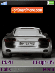 Audi R8 02 theme screenshot