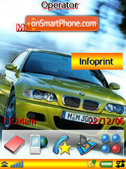 Capture d'écran BMW M3 thème