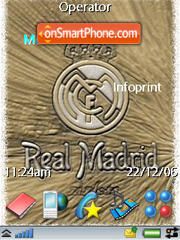Real Madrid tema screenshot