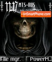 Face Of Death 01 theme screenshot