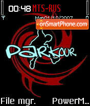 Parkour 02 theme screenshot