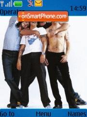 Red Hot Chili Peppers tema screenshot