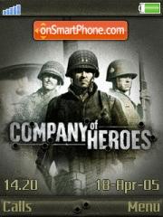 Capture d'écran Company Of Heroes thème