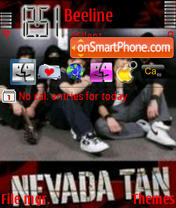 Nevada Tan tema screenshot