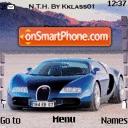 Скриншот темы Bugatti Veyron 02