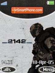 Скриншот темы Battlefield 2142 01