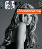 Britney Spears Theme-Screenshot