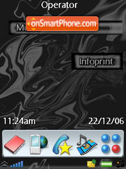 Smoke Abstract P1i tema screenshot