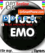 No Emo Cry theme screenshot