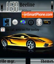 Car Black theme screenshot