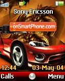 Car Dragon tema screenshot