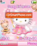 Hello Kitty Star theme screenshot