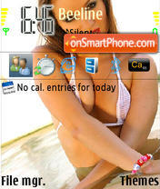 Girl 1012 theme screenshot