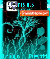 Neon Gotik theme screenshot