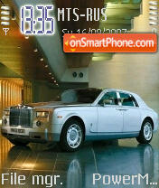 Capture d'écran Rolls Royce Phantom 01 thème