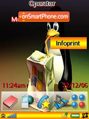 Linux es el tema de pantalla