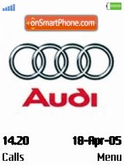 Audi Logo es el tema de pantalla