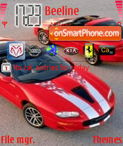 Super Car 01 theme screenshot