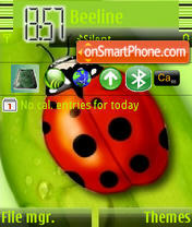 Green With Bani theme screenshot