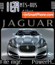 Jaguar CXF3 theme screenshot