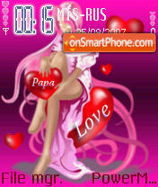 Love 10 theme screenshot