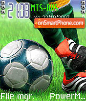 Football 01 tema screenshot