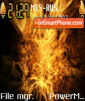 Fire Theme-Screenshot