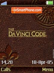 Capture d'écran Da Vinci Code thème