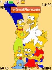 Simpsons theme screenshot