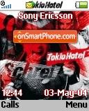 Скриншот темы Tokio Hotel 01