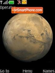 Capture d'écran Mars thème