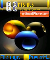 Three Ball tema screenshot