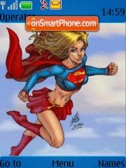 Supergirl tema screenshot