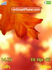 Autumn 08 theme screenshot