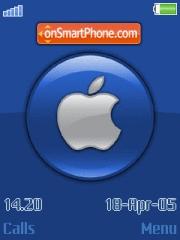 Apple Blue Classic 01 es el tema de pantalla