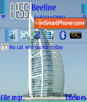 Скриншот темы Burj Al Arab
